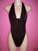Fantasy Lingerie Sexy &quot;Waves&quot; Teddy: Black : One Size - £21.11 GBP