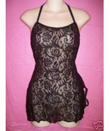 Fantasy Lingerie Sexy Lace Chemise, G-String: Small Medium Large - $39.59 CAD
