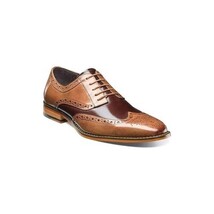 Stacy Adams Tinsley Wingtip Oxford Mens Shoes Lace Up Tan Multi 25092-238 image 4