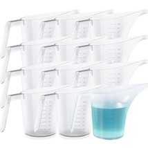 12 Pack Measuring Funnel Pitcher, 33Oz Easy Pour Measuring Cup With Long Spout F - £28.51 GBP