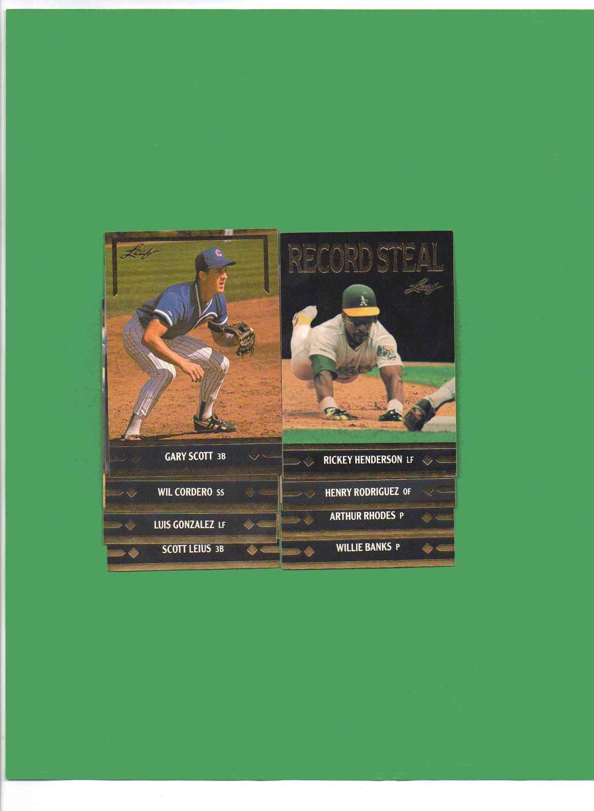 1991 Leaf Gold Rookie Baseball Lot - $4.99