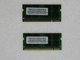 2GB 2x1GB DDR2 PC2-5300 Mem for Dell Latitude D820 D830 D620 D630 - £16.79 GBP