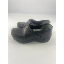 Dansko XP 2.0 Shoes Womens Size 5.5 6 36 Wide Black Leather Clogs Comfort - $26.80