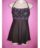Fantasy Lingerie Sexy Lace &amp; Chiffon Babydoll G-String: Medium Large - $39.59 CAD