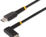 StarTech.com 6 Foot (2m) Durable Black USB-C to Lightning Cable - Heavy ... - $34.95