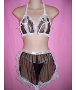 Tease Bodywear Lingerie Sexy Maid For Fun 4 Piece Set : One Size - £27.53 GBP