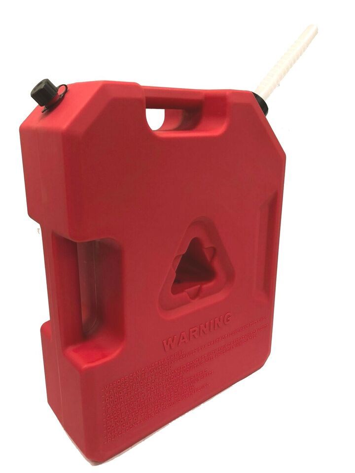 3 Gallon Plastic Jerry Can Refill Tank for Jeep Outdoor  + Locking Nozzl... - $52.35