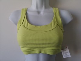 NWT LULULEMON LEVI Yellow Buttery Soft Nulu A/B Cup Love To Layer Bra 8 - £57.20 GBP