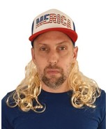 Blonde USA Hat Merica Gag Gift Tiger King Joe Exotic 4th of July - $353.77 MXN