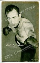 Fidel ARCINIEGO-1940-BOXING Exhibit Card G - £25.97 GBP