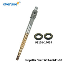 Oversee 683-45611 Propeller Shaft For Yamaha Outboard 9.9 15HP 2 Stroke Parsun - £48.32 GBP+