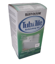 Rust-Oleum 7860519 Tub And Tile Refinishing 2 Part Kit White 32 Oz Epoxy... - $34.29