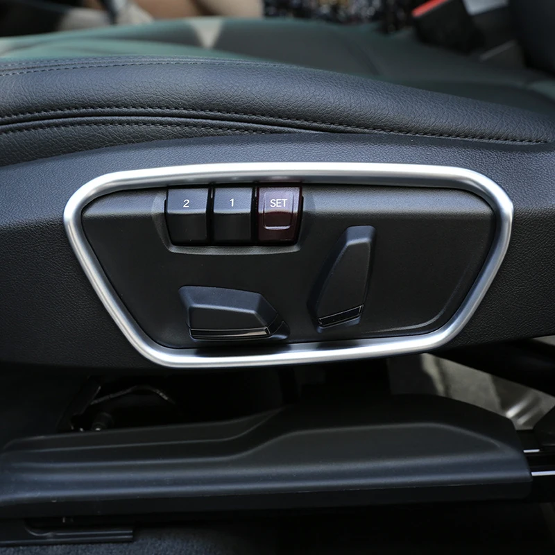 Car Seat Adjustment Switch Button Decoration Fe Cover Interior Trim Stic... - $150.61 CAD