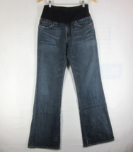 AG Women&#39;s MATERNITY Blue Jeans &quot;THE ANGEL&quot;  (30 reg) W30 L33 Low Rise F... - £25.44 GBP