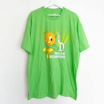 NWT Disney Parks Orange Bird T-Shirt Hello Sunshine Disneyland Green Adu... - $18.99