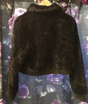 Fuzzy Gothic Bolero Jacket By No Boundaries Size L N PO Slight Cigarette... - £15.73 GBP