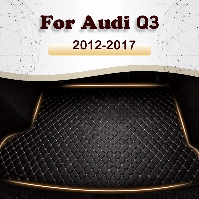 Car trunk mat for Audi Q3 2012 2013 2014 2015 2016 2017 Cargo Liner Carpet - £34.68 GBP