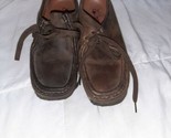 Clarks Originals 38257 WALLABEE Women Brown Beeswax Chukka Boots size 7M - £32.07 GBP