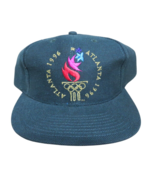Vintage 1996 Atlanta USA Olympics Green SnapBack Hat Mens Adjustable NWOT - $22.72
