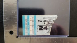 THE ALLMAN BROTHERS BAND - VINTAGE JUNE 24, 1979 MINNEAPOLIS CONCERT TIC... - $30.00