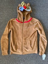 Rudolph Zip Up Hoodie Size S - £48.05 GBP