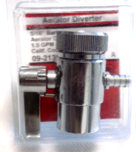 Lasco -Aerator Diverter - 5/16&quot; Barb - 1.5 GPM - MPN - 09-2135 - Chrome ... - $18.95