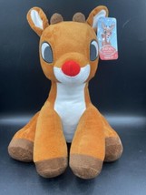Rudolph The Red Nosed Reindeer 13.5 Inch Plush  NWT Just Play - £14.68 GBP