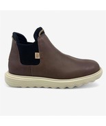 Hey Dude Branson Boot Craft Leather Coffee Womens Size 10 Water Repellant - $102.72 CAD