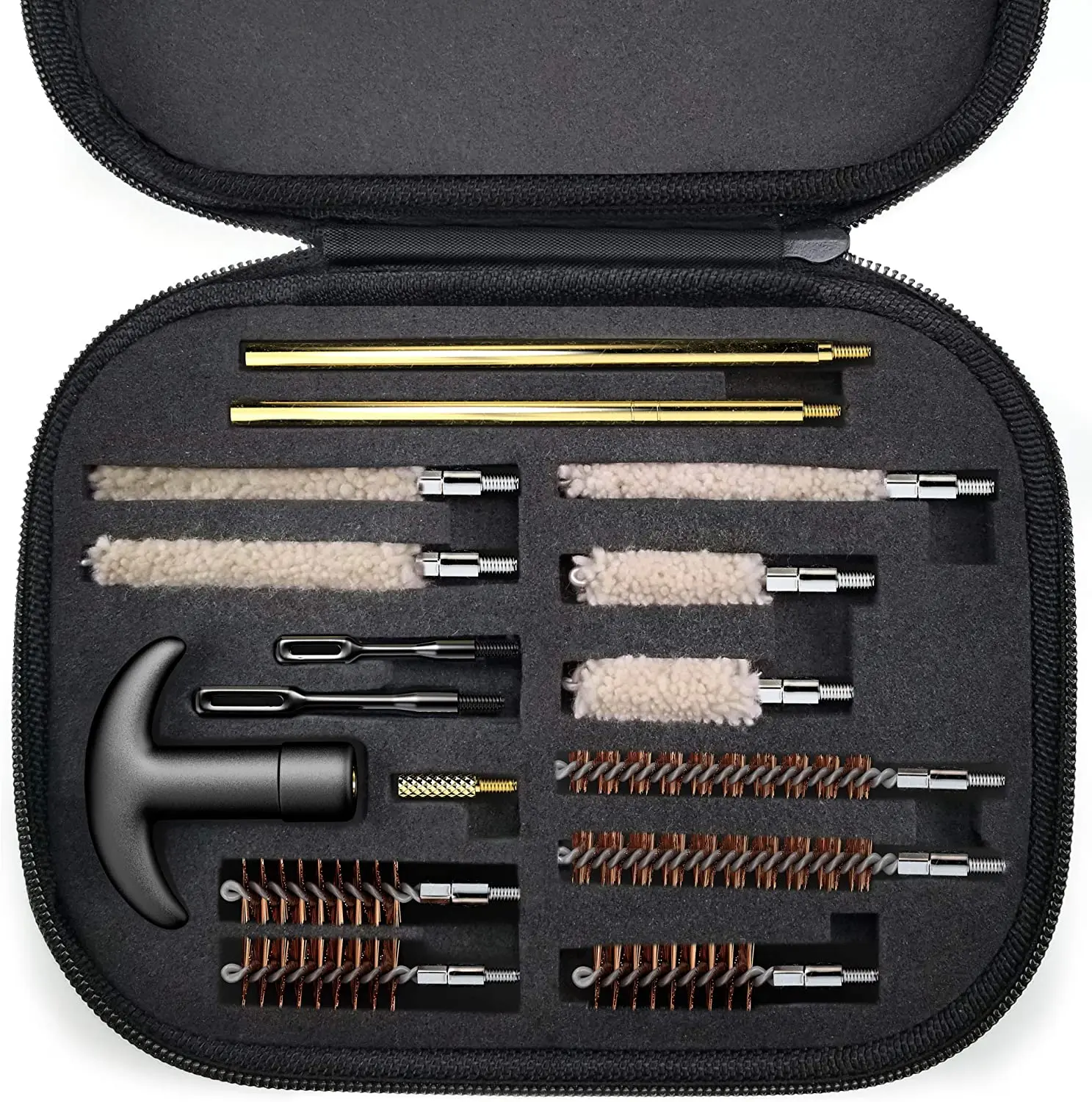Primary image for Sporting 16Pcs/set A A Cleaning Kit Universal HandA Pistol BrA Rod for 22LR .22 