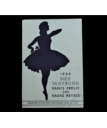 1934 Ned Wayburn Dance Frolic Radio Revels Program Awa Club House Rare E... - $29.99