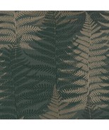 Green Grunge Ferns Removable Wallpaper Jiffdiff Botanical Fern Wallpaper... - £37.57 GBP