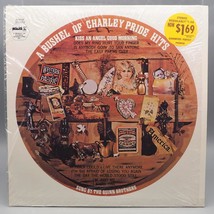Vintage A Bushel Di Charley Pride Hits Disco IN Vinile Album LP Restringere - £30.05 GBP