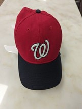 Washington Nationals Mens L/XL Flex Cap Hat New Era 39 Thirty MLB Team Stretch   - £12.31 GBP