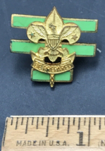 Boy Scouts Assistant Senior Patrol Leader Screwback Pin Be Prepared - £21.04 GBP