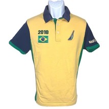 Nautica Brasil Mens Medium Brazil Slim Fit Polo Shirt - £23.22 GBP