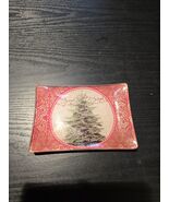 Michel Design Works Vintage Antique Christmas Tree Rectangular Glass Soa... - $14.95