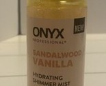 Onyx Hydrating Shimmer Mist Sandalwood Warm Vanilla 6.5 oz Squalane Blue... - £10.66 GBP