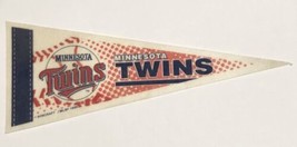 Cool Throwback 1990’s Minnesota Twins MLB Baseball Mini-Pennant 4x10&quot; - £6.22 GBP