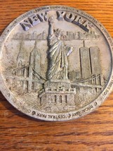 1996 New York  Plate World Trade Cen Enterprises of America Made in Kore... - $18.25