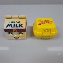 McDonald&#39;s 1990s Happy Meal Toy Changeables Milk &amp; Nuggets Robot Transformer - £9.79 GBP