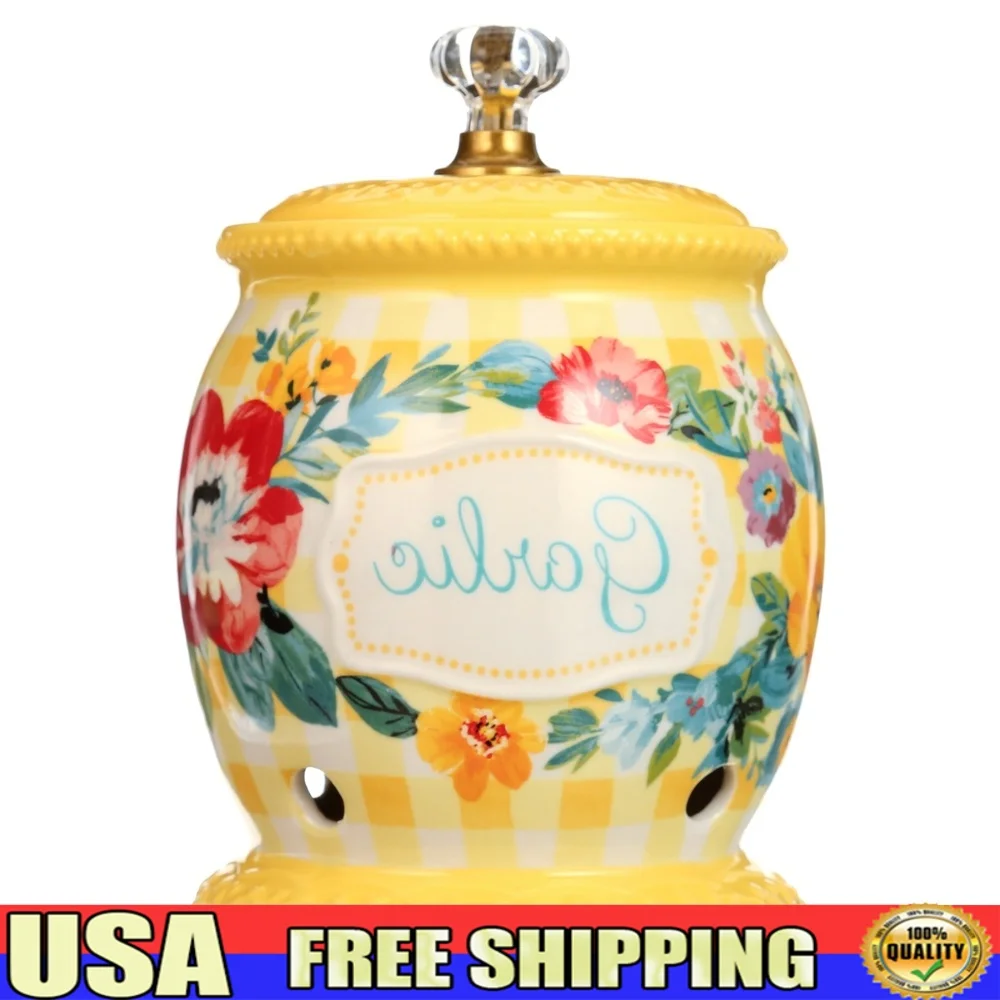 Ceramic Garlic Keeper with Lid Kitchen Storage Freshness Tool Garlic Bulb - $37.52