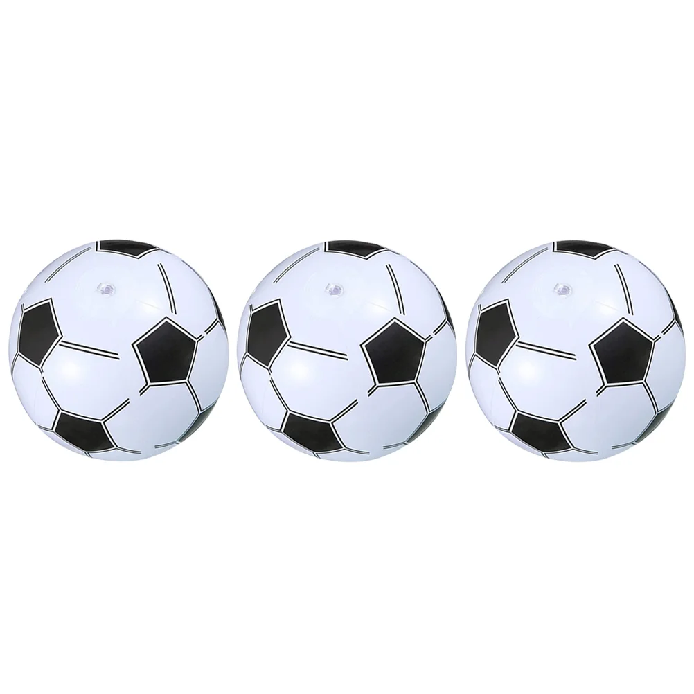 40cm Inflatable Soccer Ball Toys Elastic Football For Party Swimming Pool Beach - £10.58 GBP