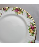 Set of 4 Vintage 1962 Royal Albert Old Country Roses Dinner Plates Engla... - $75.95