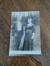 1914 Real Photo Postcard Oliver &amp; Alma Henson Colebrook New Hampshire - £11.08 GBP