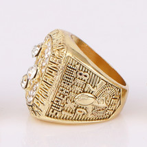 NFL Pittsburgh Steelers Super Bowl XIII 1978 Steel Mold Men&#39;s CZ Ring - $664.52 MXN