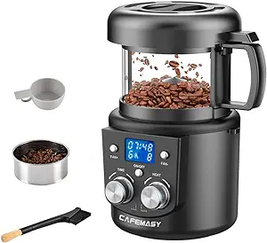 Coffee Bean Roaster Machine - Home Use Air Coffee Roaster With Adjustabl... - $296.99