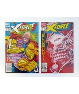 X-Force #12,13 Marvel Comics Lot Run of 2 NM-NM+ 1992 - £2.32 GBP