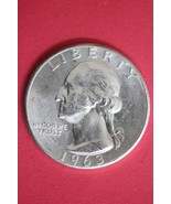 1963 Uncirculated Type B Reverse George Washington Quarter Exact Coin OC... - $18.61