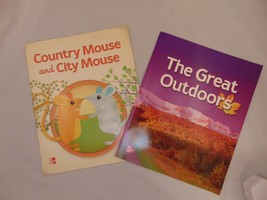 SRA KINDERBOUND Books Week 1 Country Mouse and City Mouse, The Great Out... - $17.82