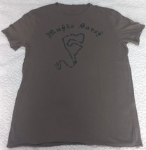 John Varvatos Green Music Savers Raw Edge 100% Cotton Graphic Tee Shirt ... - $39.98